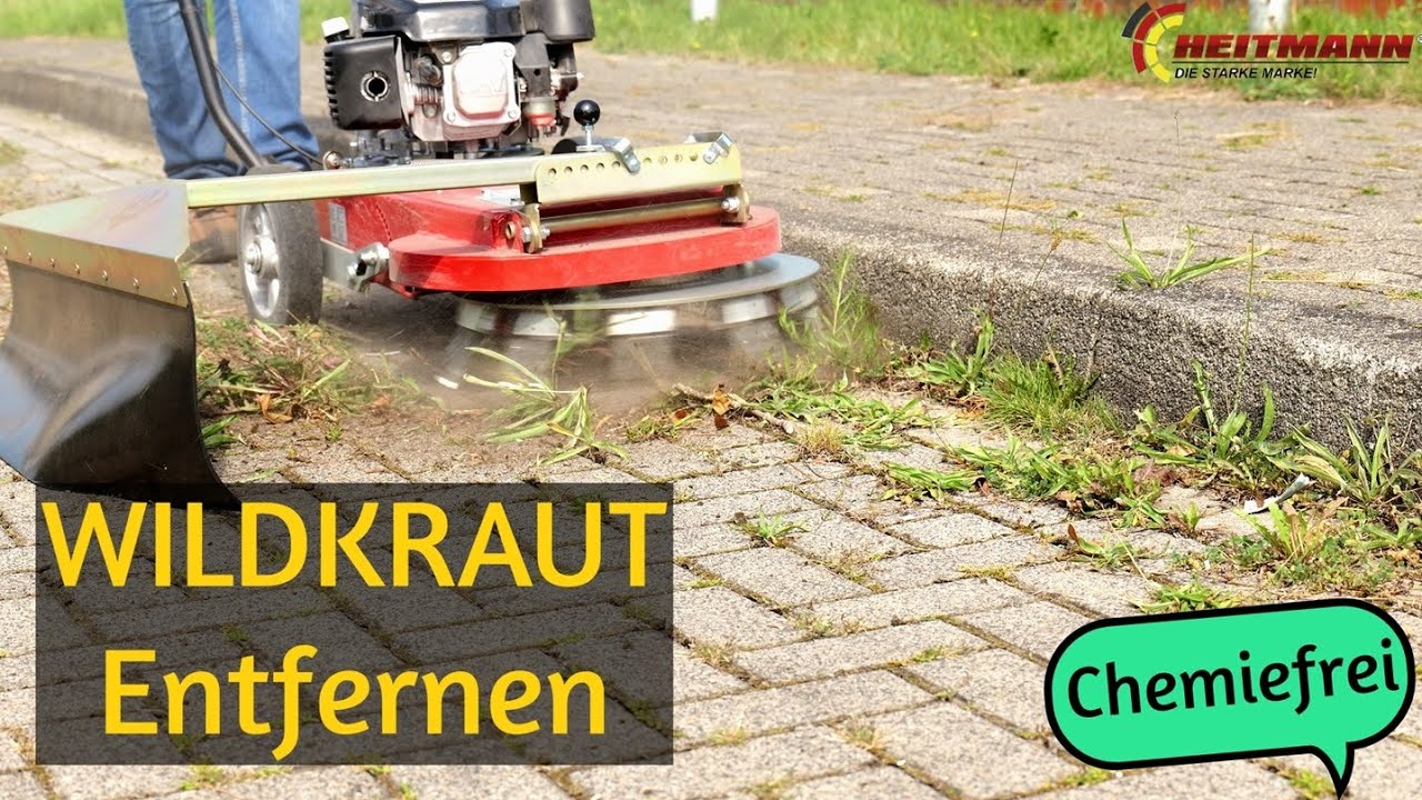 Unkraut leicht und Chemie-frei entfernen - HEITMANN WKB 800