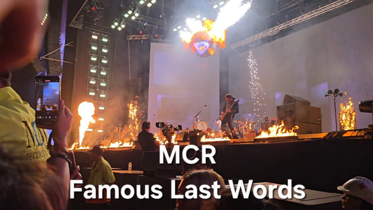 My Chemical Romance - Famous Last Words (Buenos Aires - Argentina 2026) #MCRArgentina