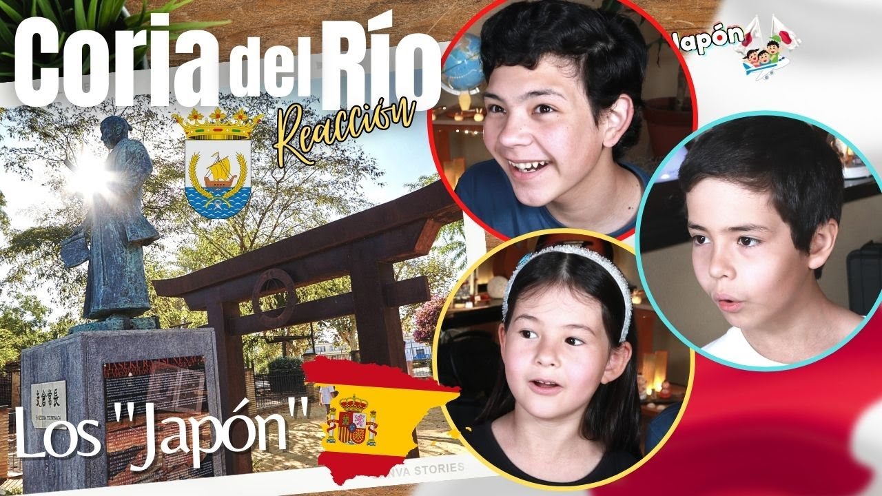 Niños Japoneses Reaccionan a Coria del Río, España