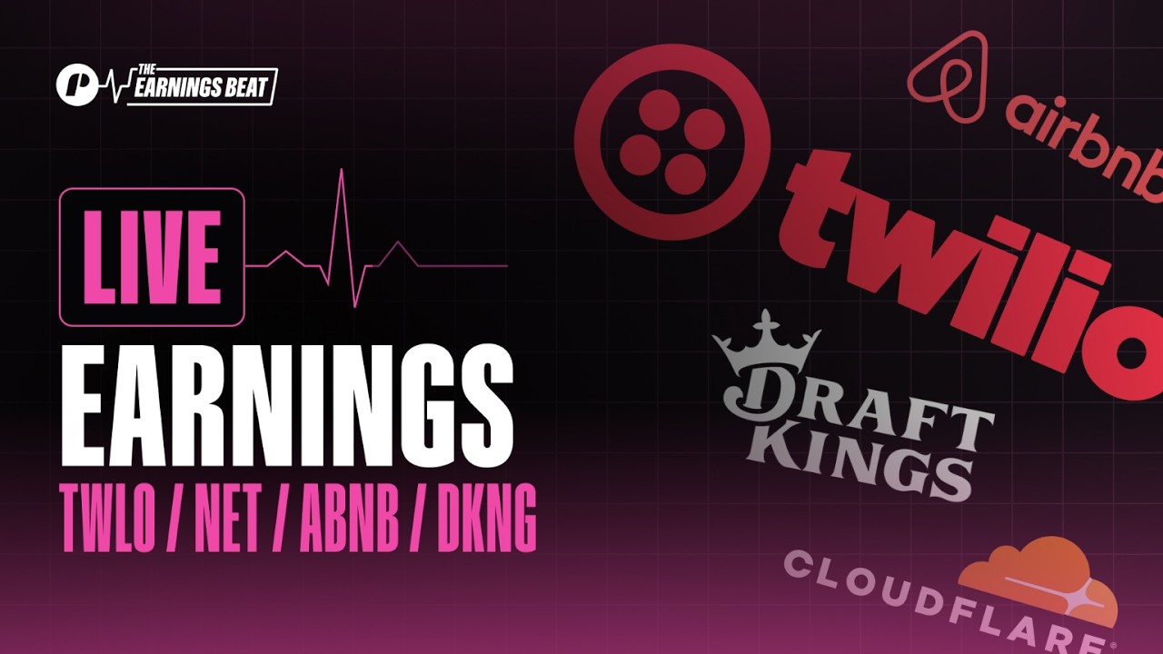 AAOI TWLO STOCK EARNINGS LIVE 🚨 Stock FY26 Results | NET ABNB DKNG RGTI LYFT CART CLSK Earnings Aug
