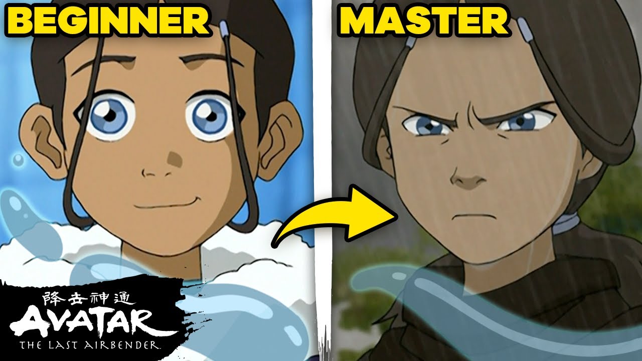 Katara's Waterbending Evolution 💦 | Avatar: The Last Airbender