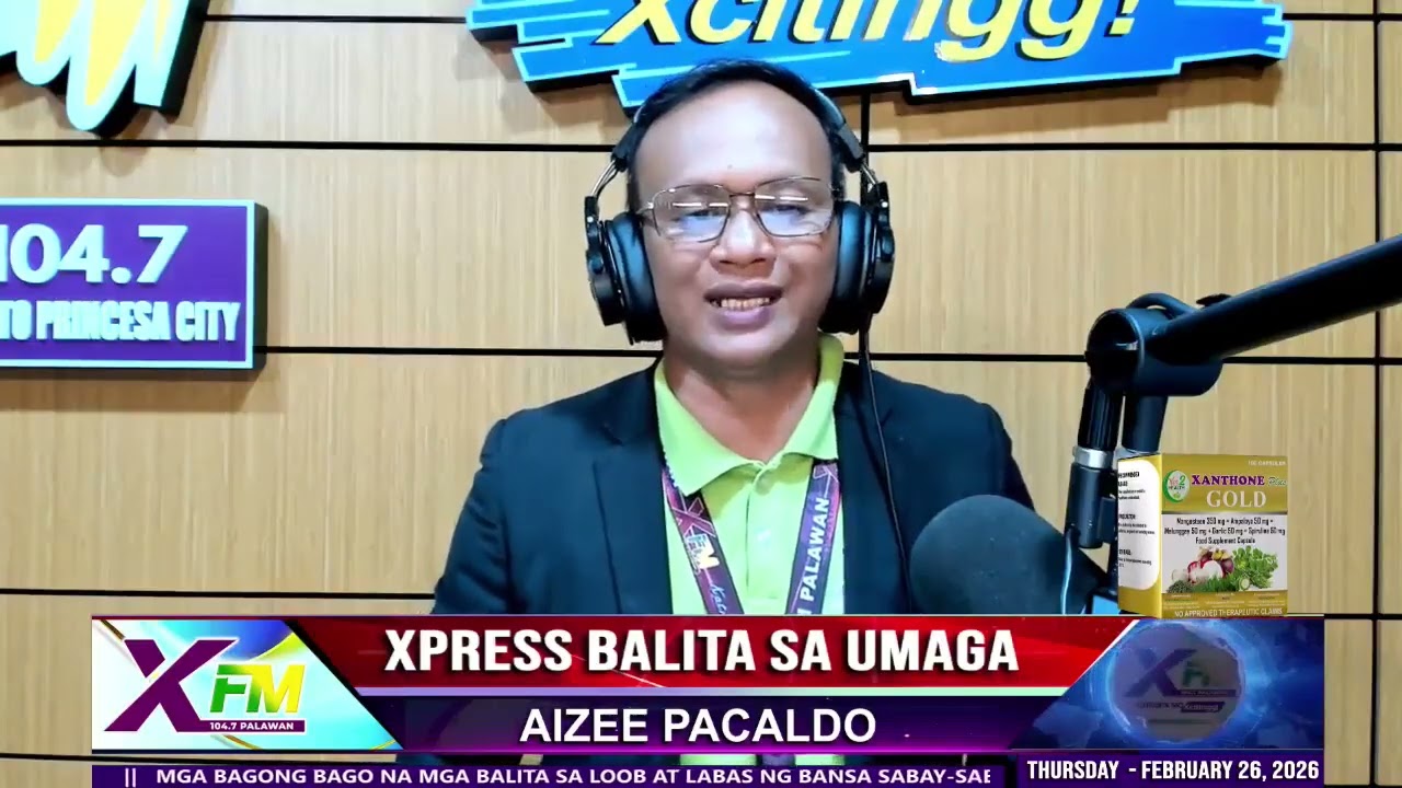 Express Balita sa Umaga with Katropang Alezon Salvatus and Jamaica Sarad | February 26, 2026