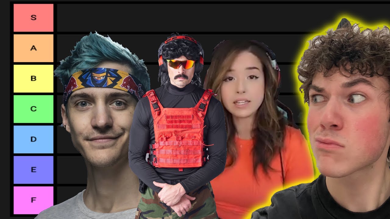 The Ultimate Twitch Streamer Tier List