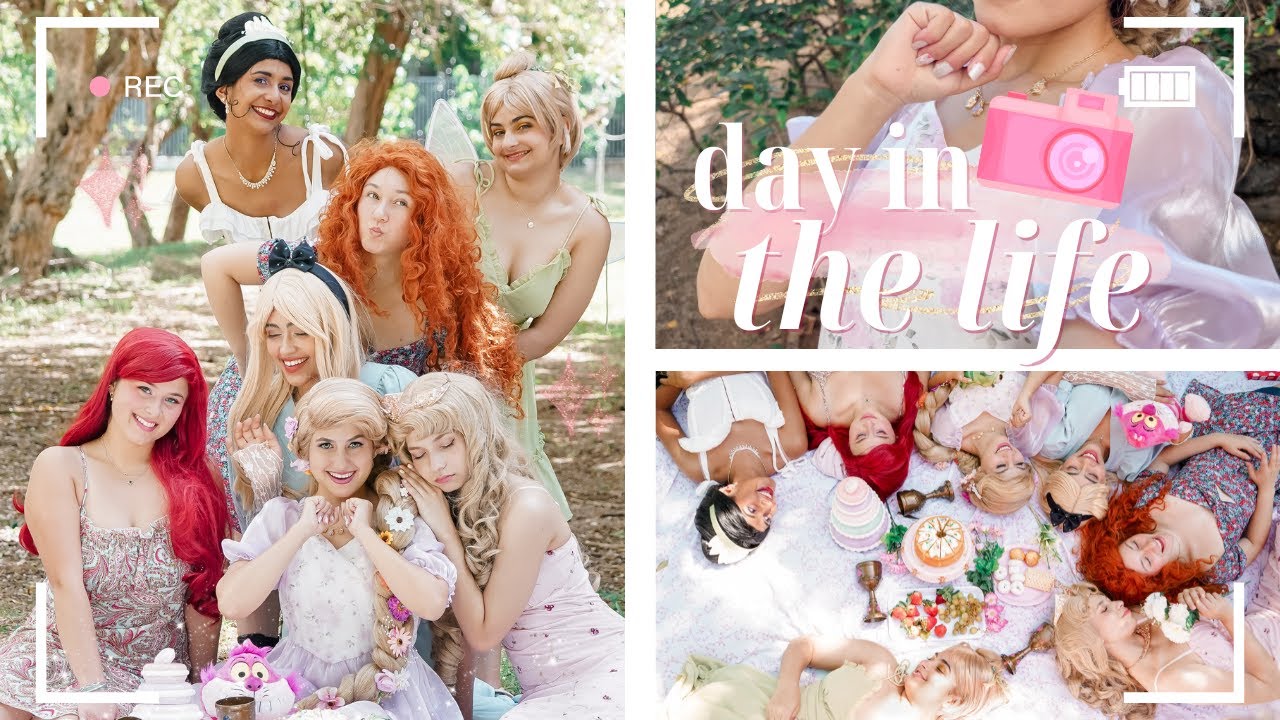 Behind the Scenes of a Princess Valentine’s Shoot 🩷| Happy Blonde