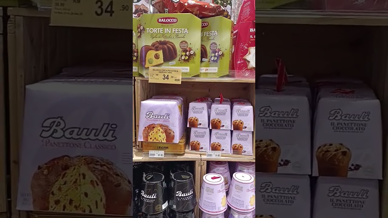 panettone classico Italian traditional Christmas cake 