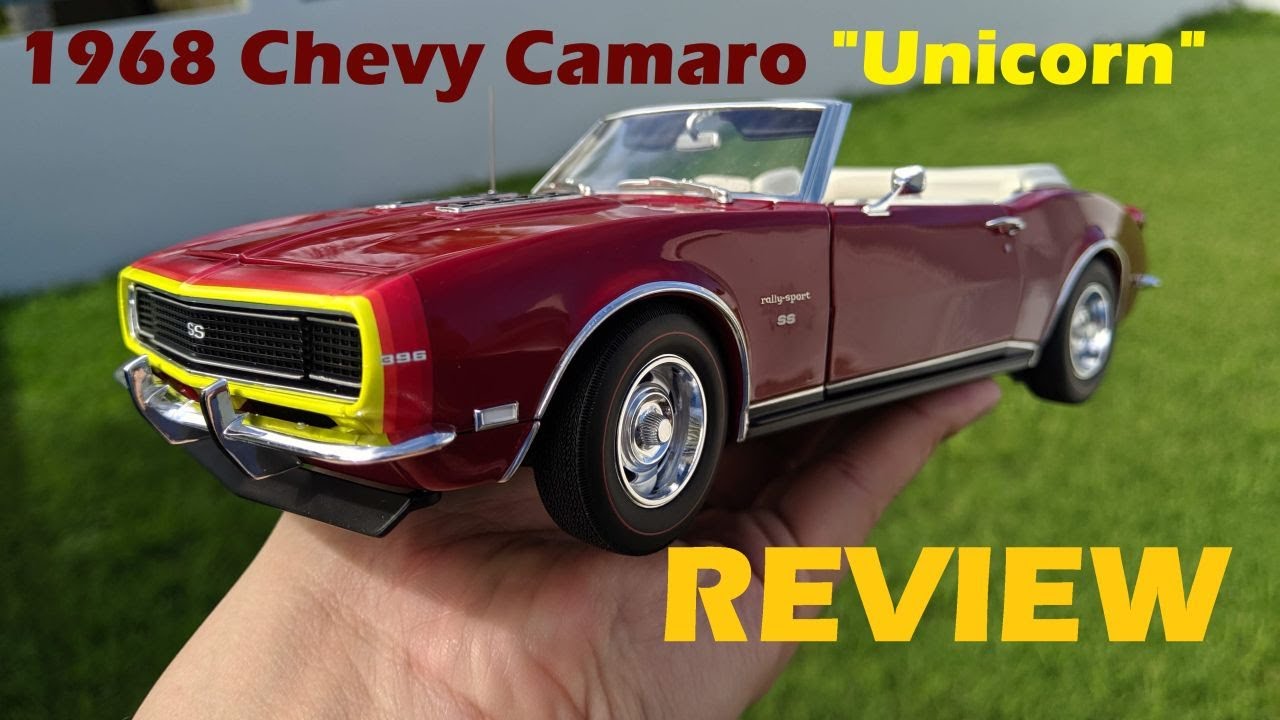 Review: 1968 Unicorn SS Camaro (D88 Stripe Package) in 1/18 scale by Acme