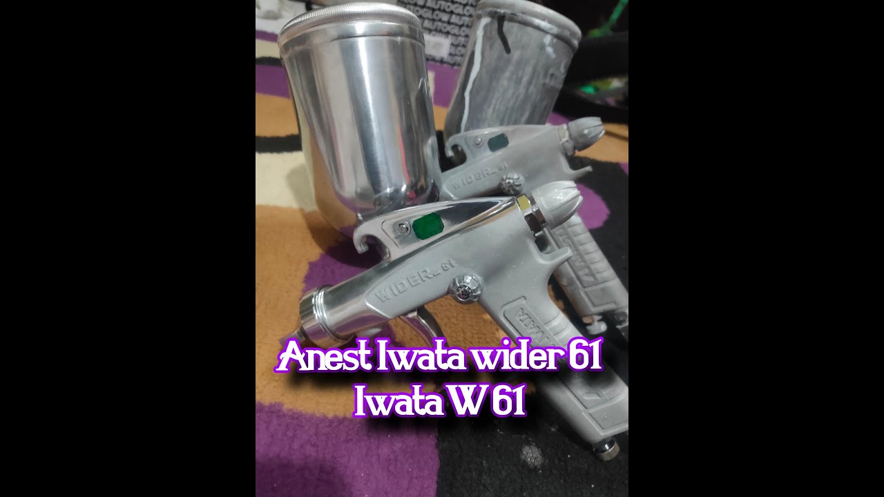 Anest Iwata wider 61 | Iwata w 61 | spray gun review & test