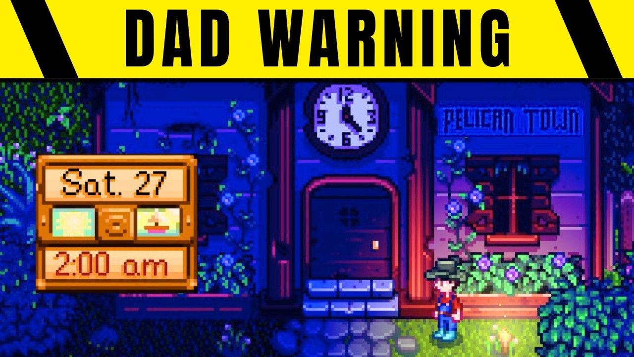 Stardew Valley &mdash; потрясающая игра, но отцам стоит знать об этом заранее