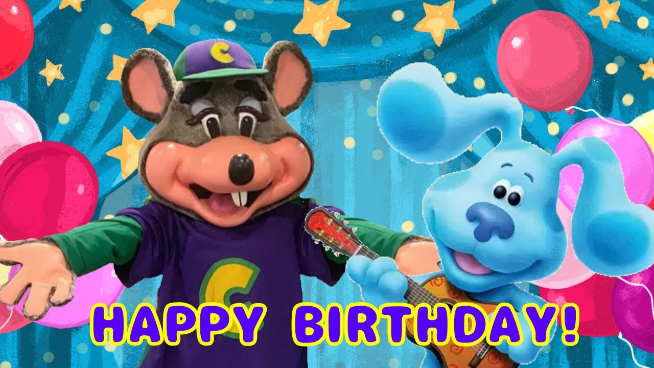 CHUCK E CHEESE: BIRTHDAY STAR Ft. Blue's Clues & You! (MUSIC VIDEO) | Z-INC.