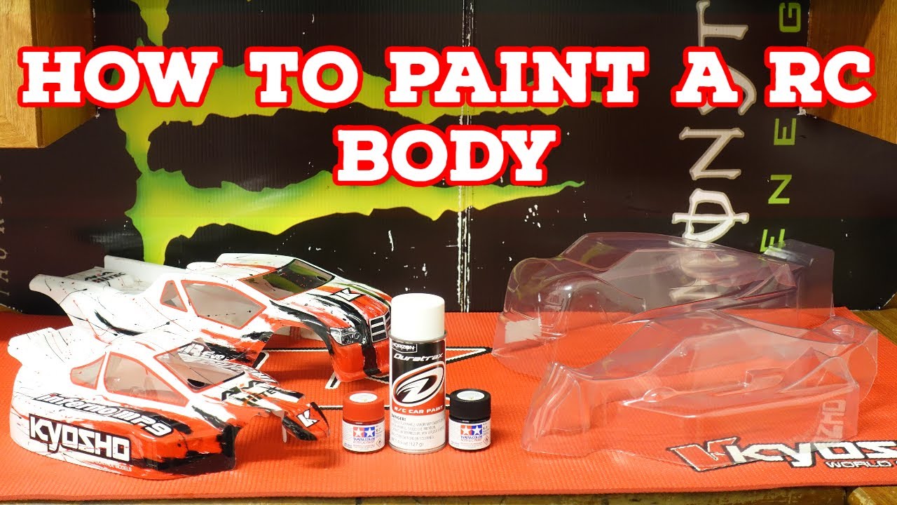 How to Paint your RC Car Body Kyosho MP10 & MP10T