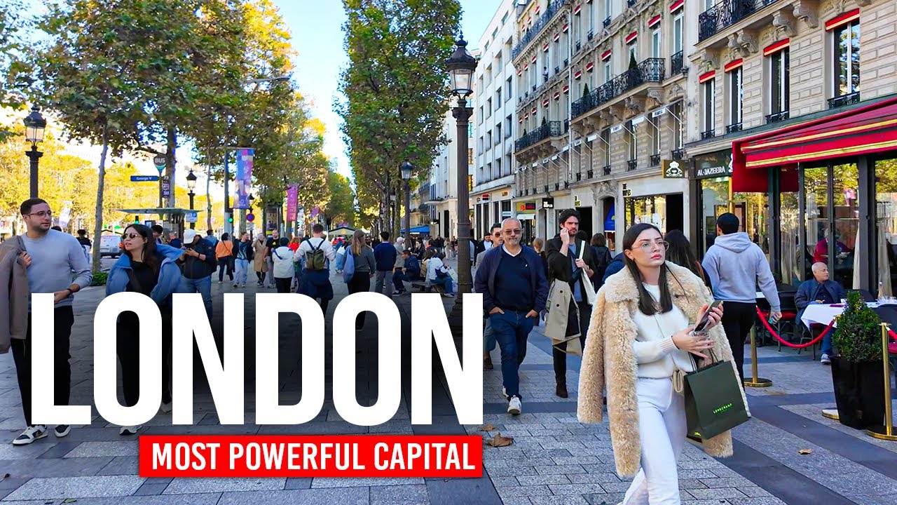 LONDON, England 🇬🇧 Europe&rsquo;s Most Powerful Capital | 4K Walking Tour