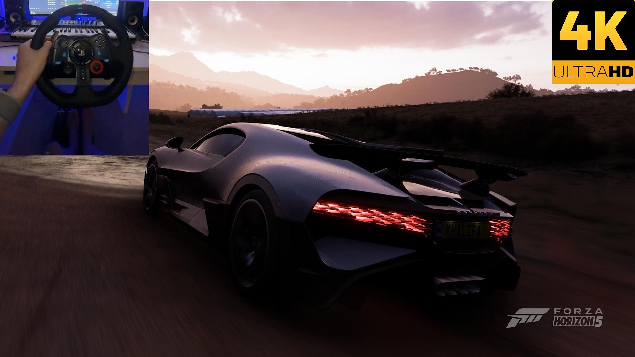 Bugatti Divo 2019 | Insane Top Speed POV | Sunset Run | Forza Horizon 5 | 4K
