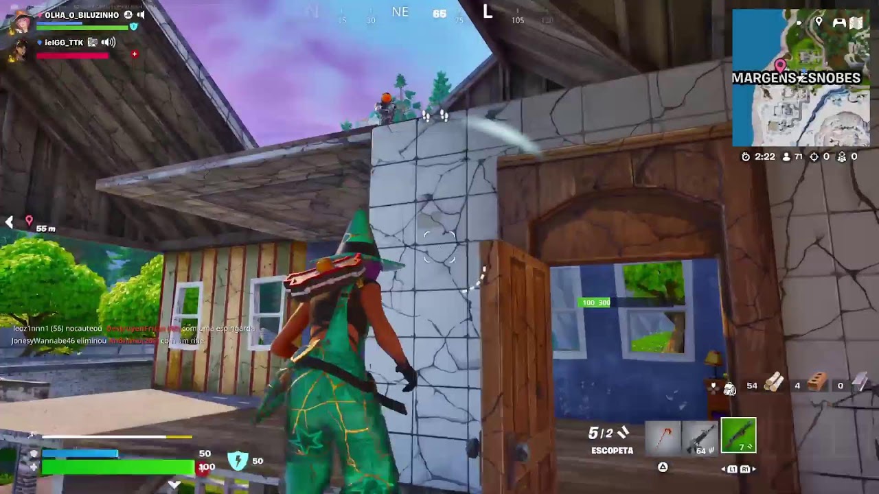 Fortnite Blattle Royale RAIZ PS5 AO VIVO