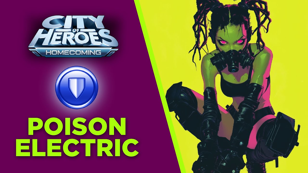 CITY OF HEROES Homecoming - Poison / Electric Defender Build