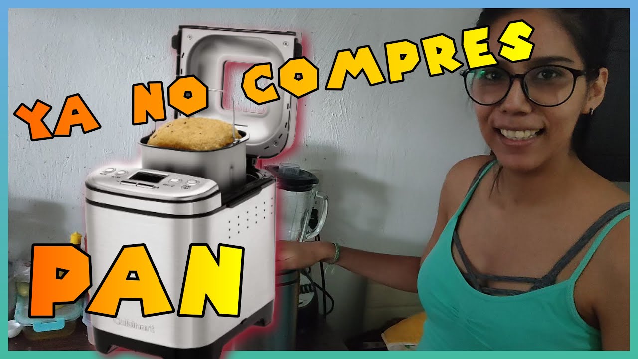 Panificadora Cuisinart ( Maquina de Pan Compacta ) HAZ TU PROPIO PAN HORNEADO FACIL.