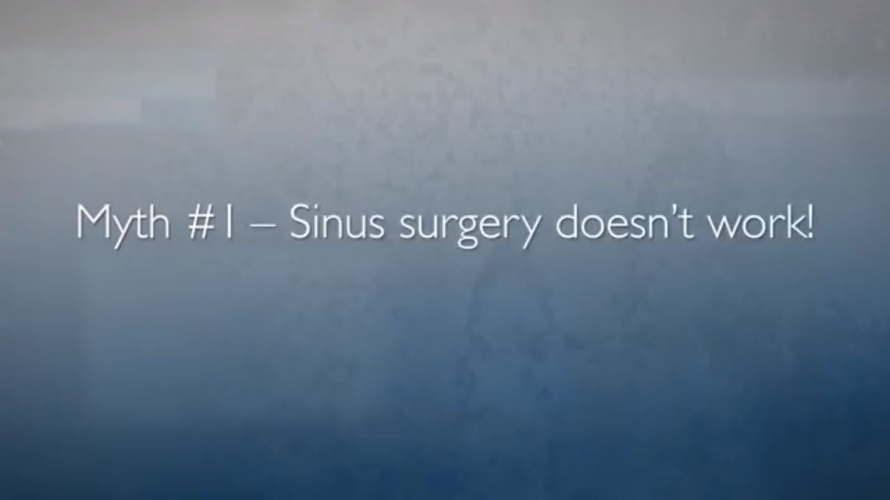 Sinus Surgery Myths | Murray Ramanathan, M.D.