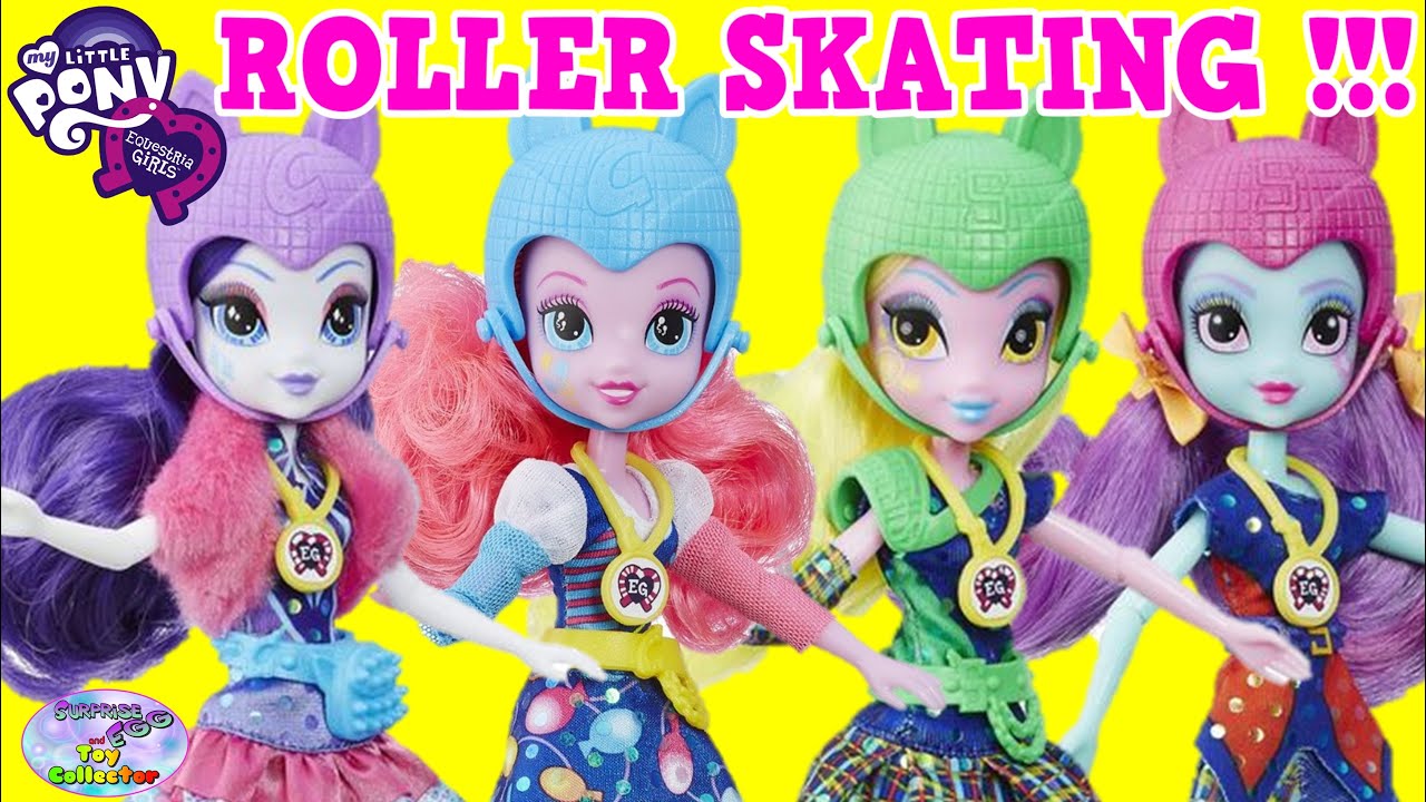 My Little Pony Equestria Girls Roller Skating Dolls MLP Episode Surprise Egg and Toy Collector SETC