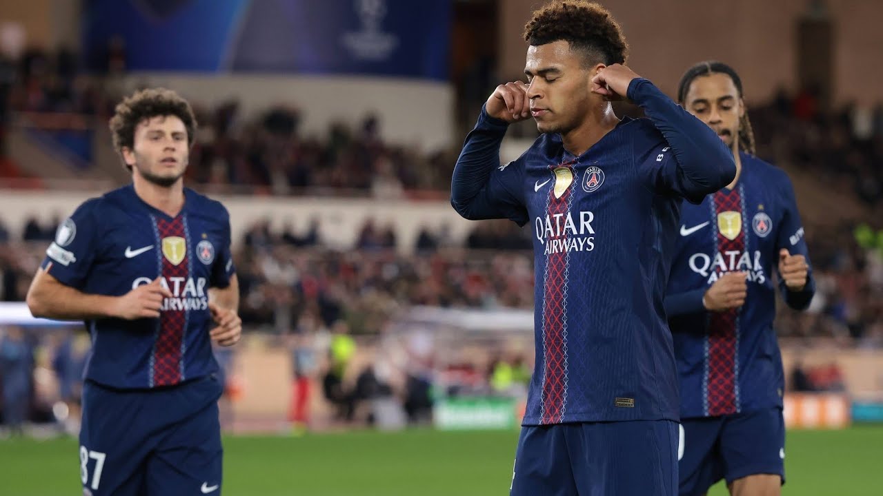 PSG vence o Mônaco por 3x2 e se aproxima das oitavas de final da Champions League