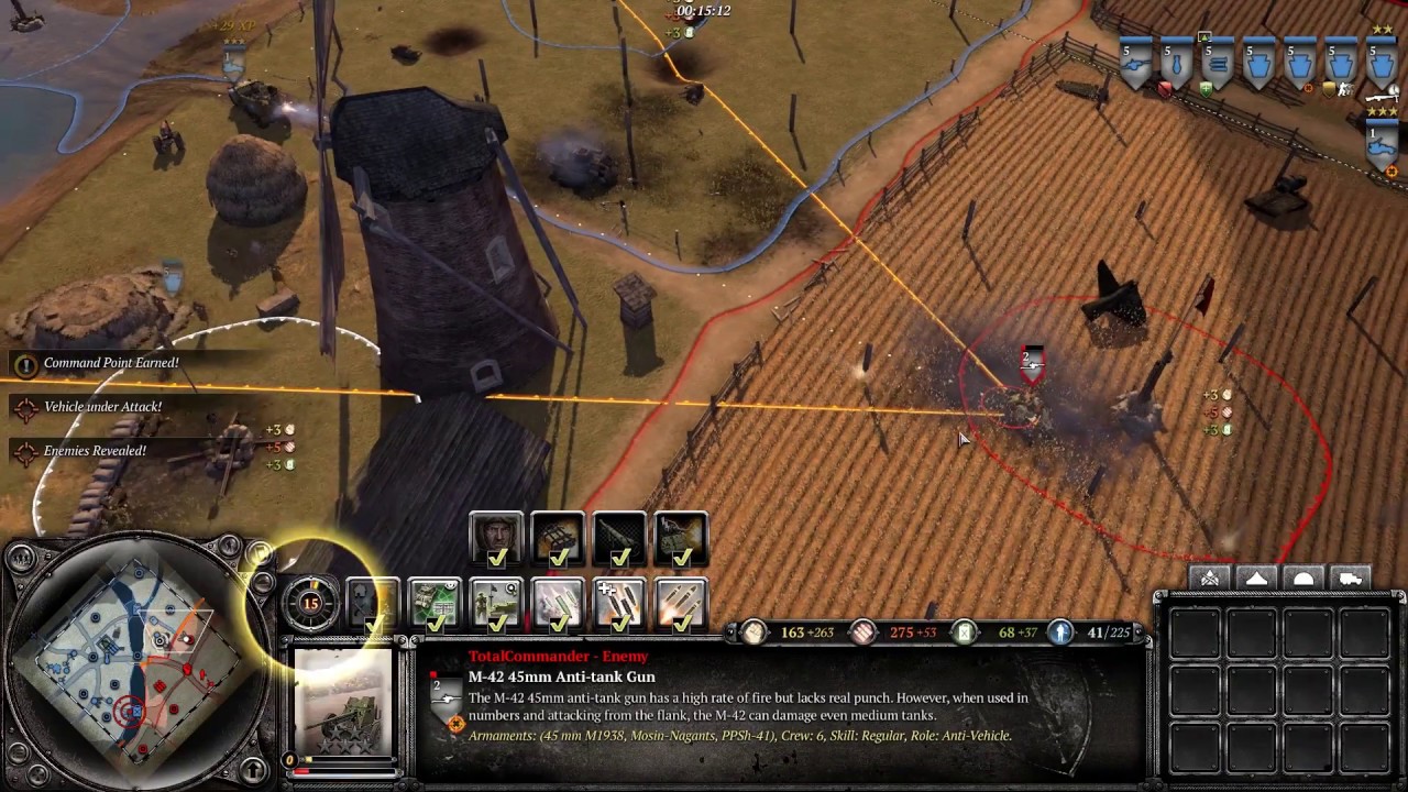 TheSuperJew vs. Total Commander! Company of Heroes 2 Gameplay