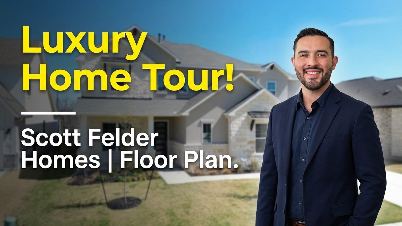 Scott Felder 2-Story Home Tour | 4 Bed, 3.5 Bath & Covered Patio