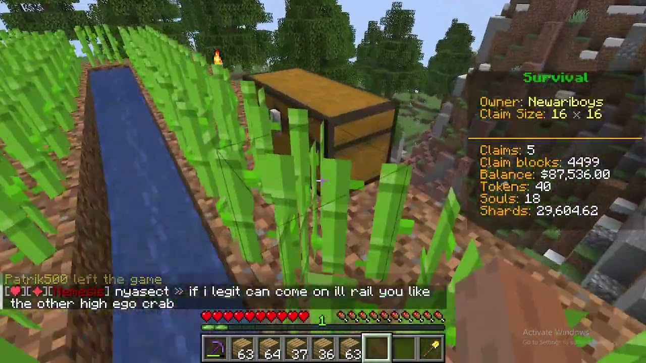 Showing my Base in Minecraft