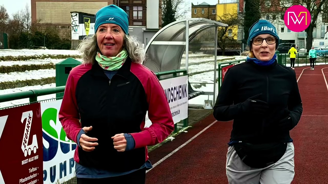 Laufgruppe „Mittendrin“: Saisonstart im Arthur-Lambert-Stadion