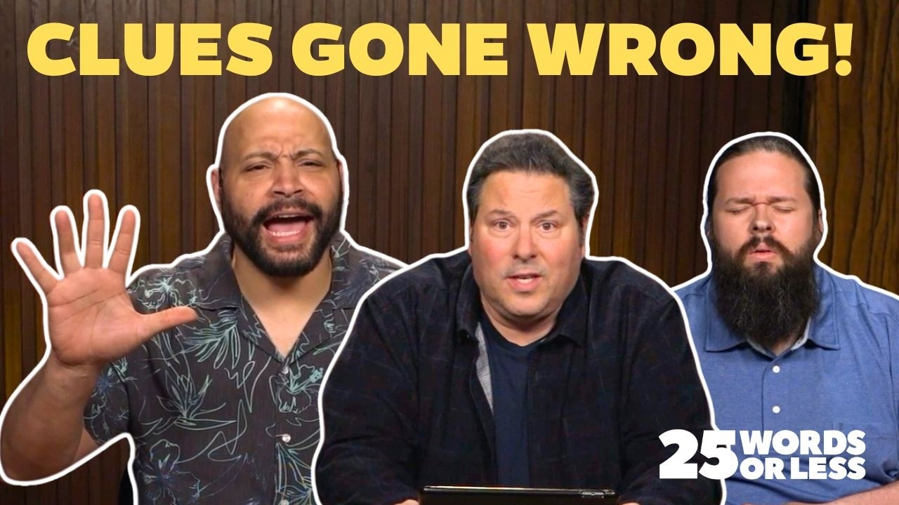 Bad Clues, Worse Guesses&hellip; Great TV | 25 Words or Less Game Show Marathon