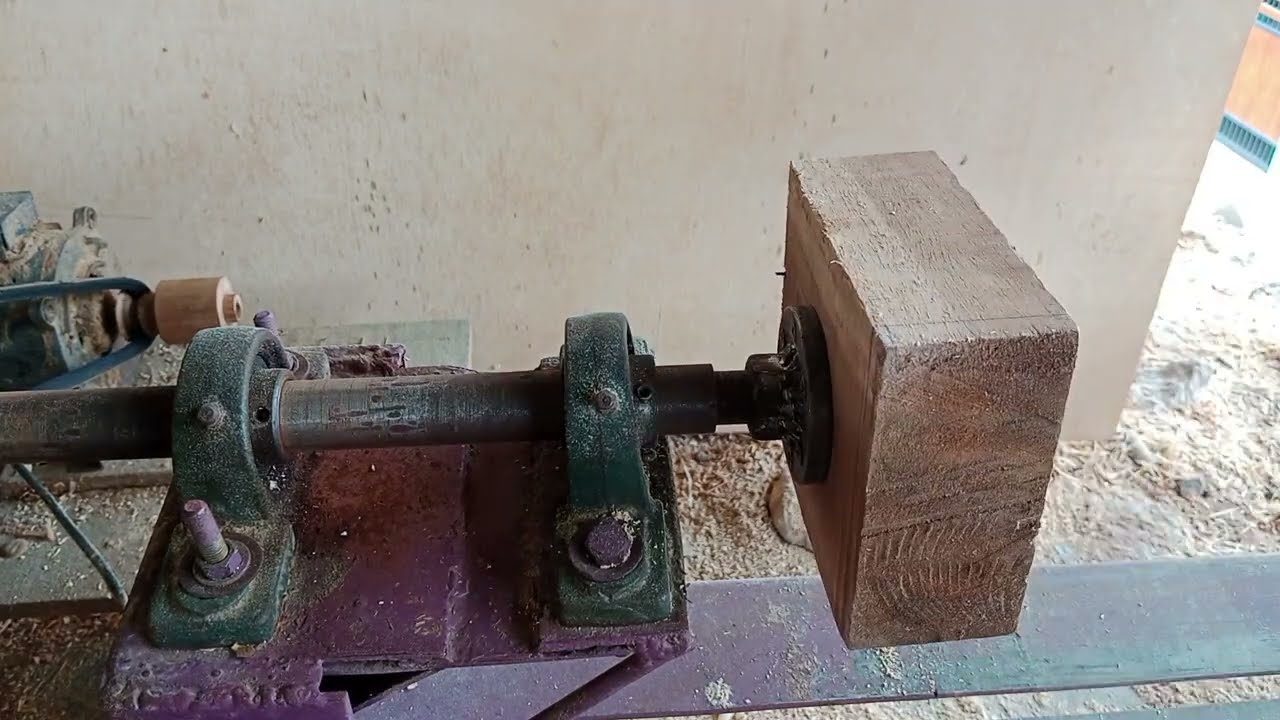 ⭕MEMBUAT MANGKUK KAYU dari LIMBAH JADI RUPIAH - BUBUT KAYU