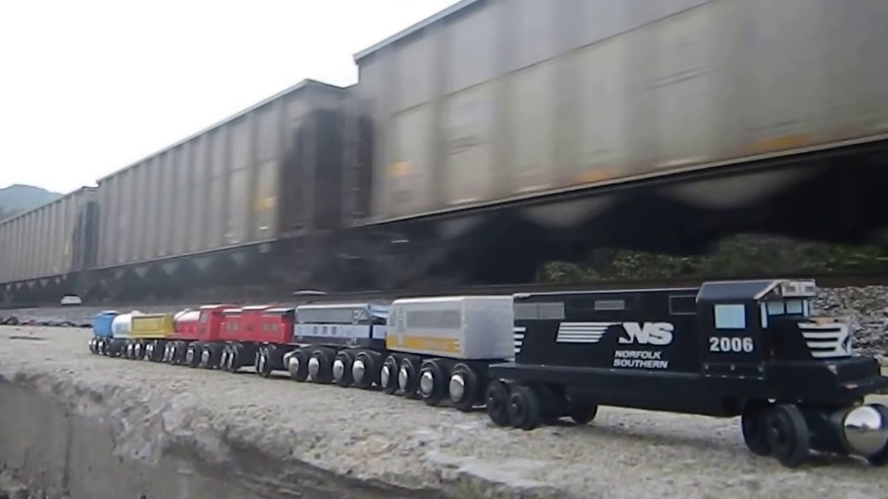 Watching train CSX