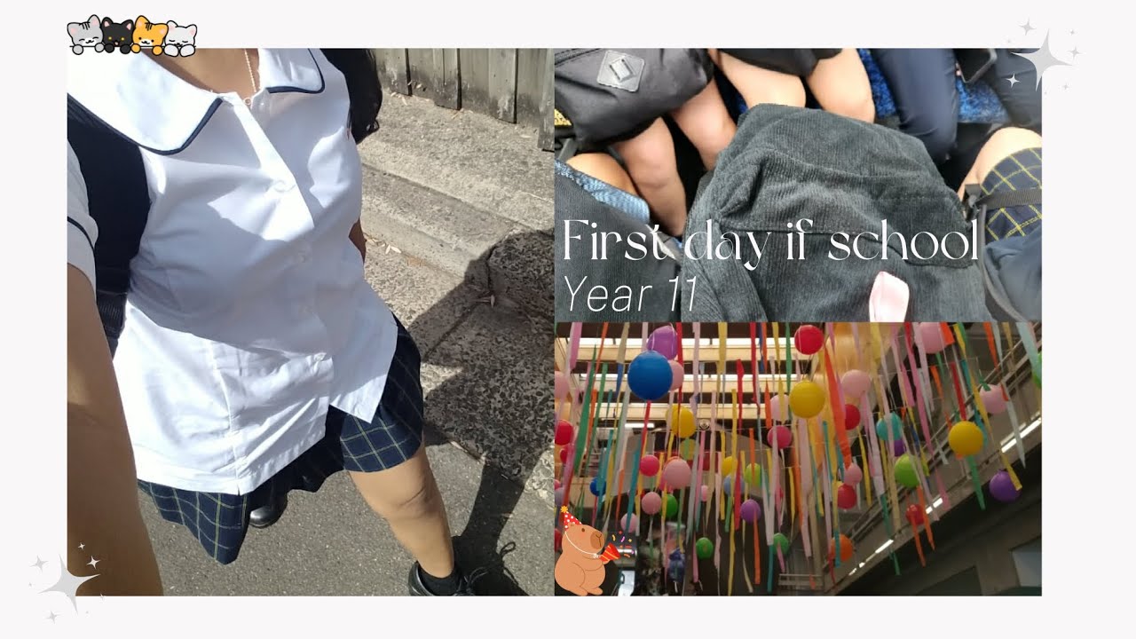 Fisrt day of school | Year 11 | High school in Australia | GRWM 