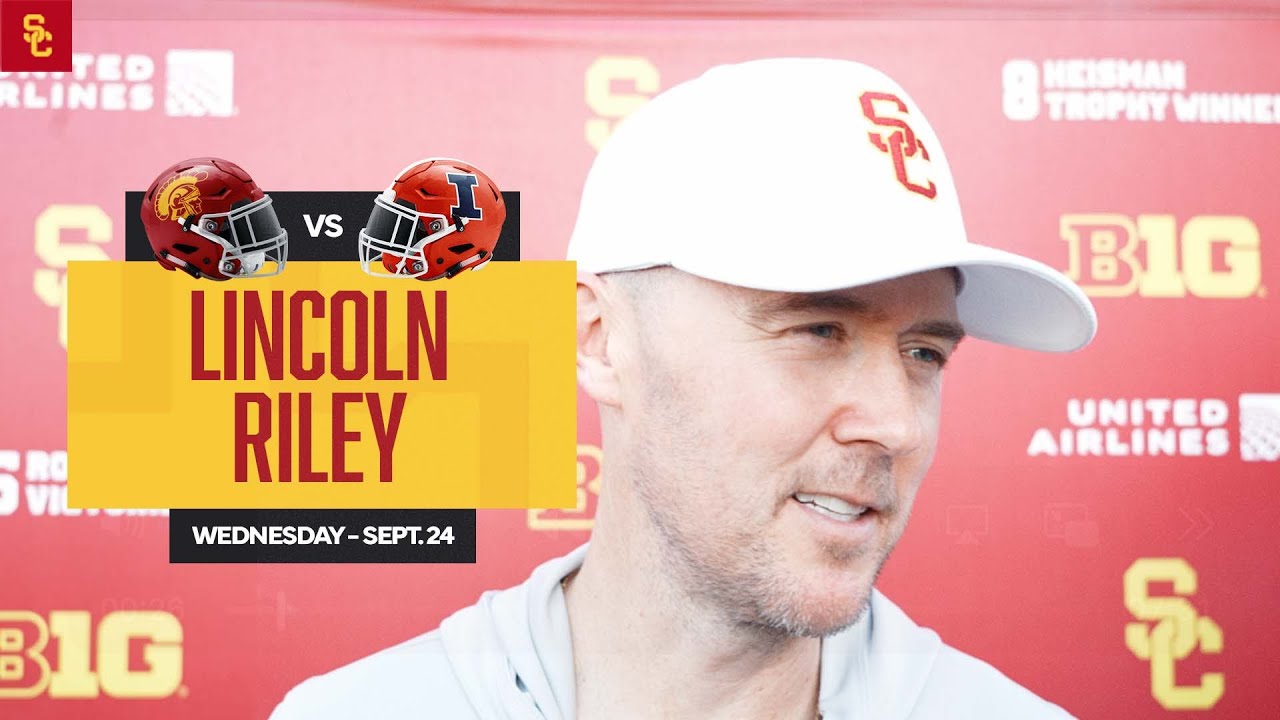 USC HC Lincoln Riley | Wednesday of Illinois Week