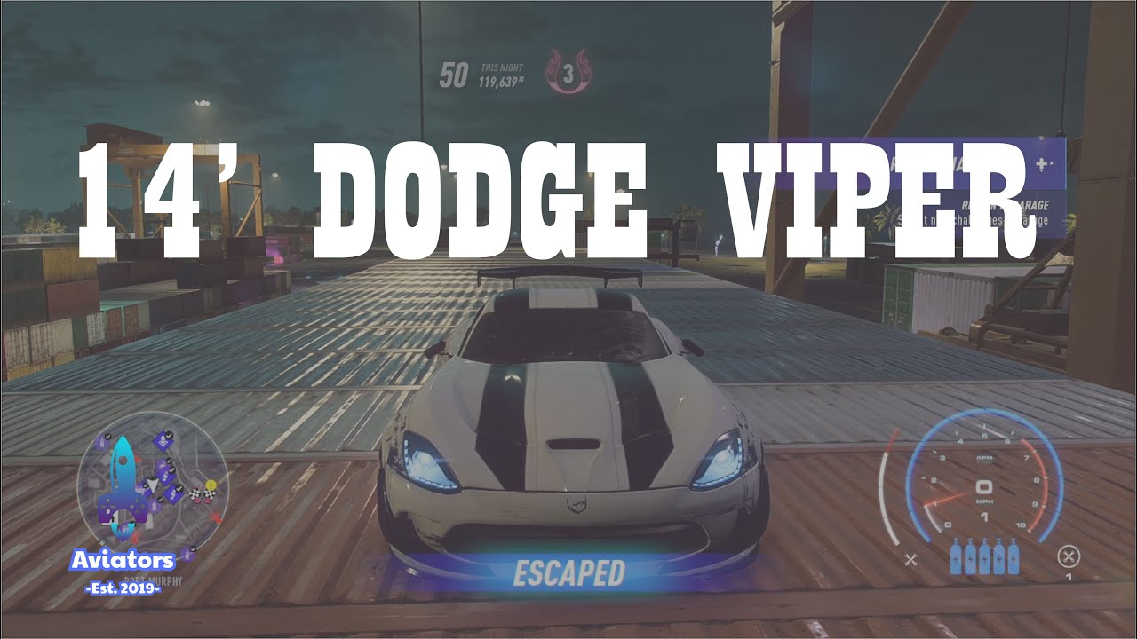 2014 Dodge Viper Need For Speed Heat Cop Chase High Heat Races