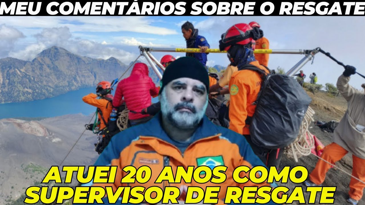 RESGATE DA JULIANA MEUS COMENTARIOS ATUEI 20 ANOS COMO SUPERVISOR DE RESGATE E 22 COMO ESCALADOR