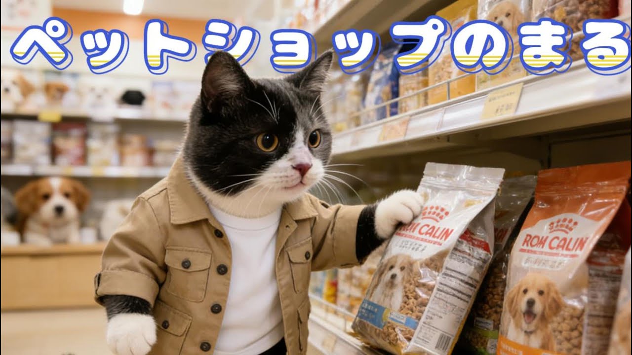 今日はかわいいペットたちに囲まれて過ごすまるの一日を紹介します🐱🐈‍⬛