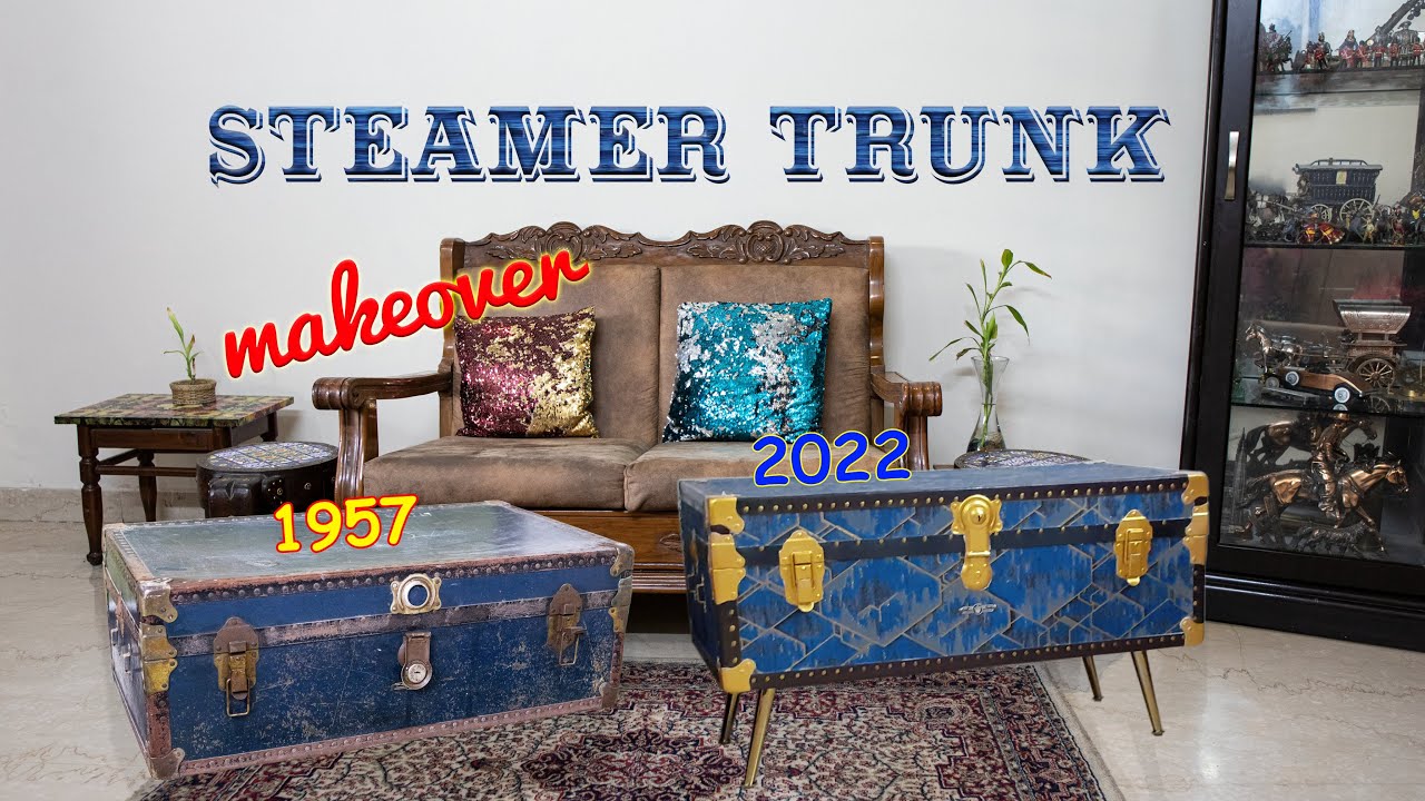 Amazing Makeover of a Steamer Trunk