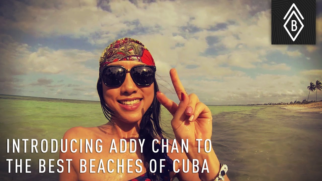 Introducing Addy Chan To The Best Beaches Of Cuba