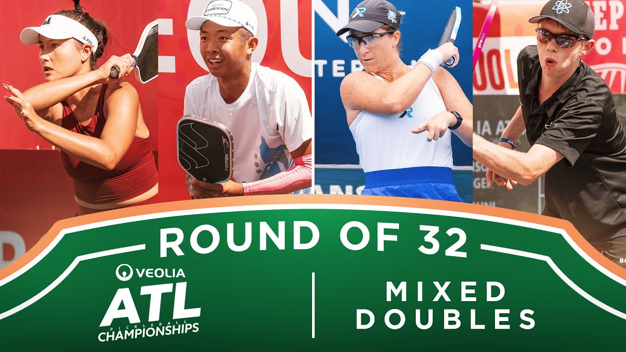 Bright/Duong v Humberg/Klinger at the Veolia Atlanta Pickleball Championships