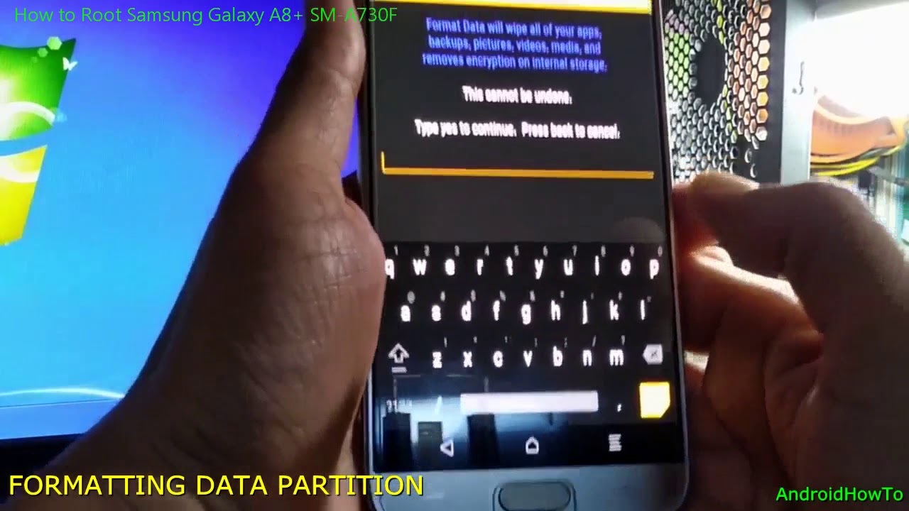 How to Root Samsung Galaxy A8+ SM-A730F