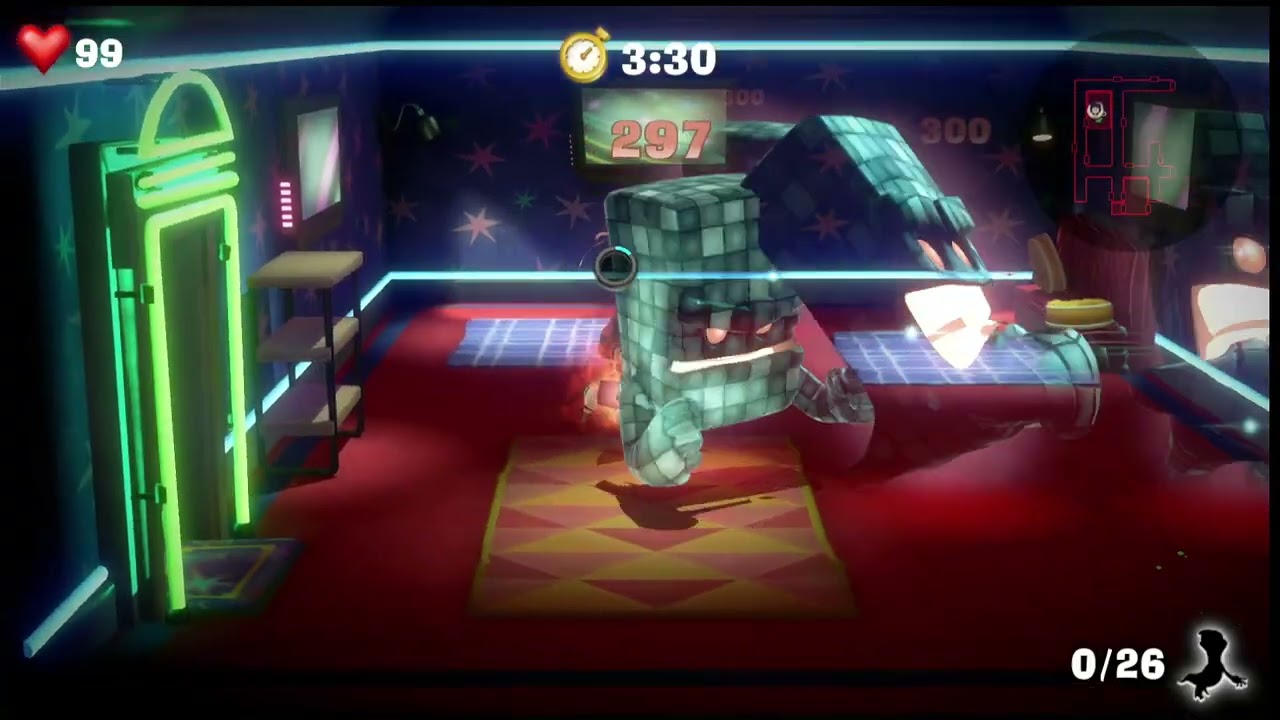 Disco Hammers 1 (No Damage on Luigi)