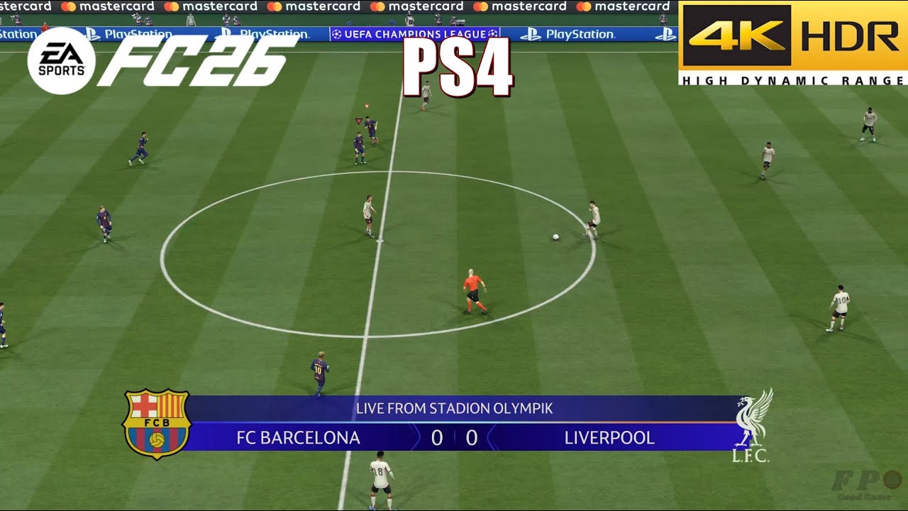 Геймплей EA Sport FC 26 для PS4