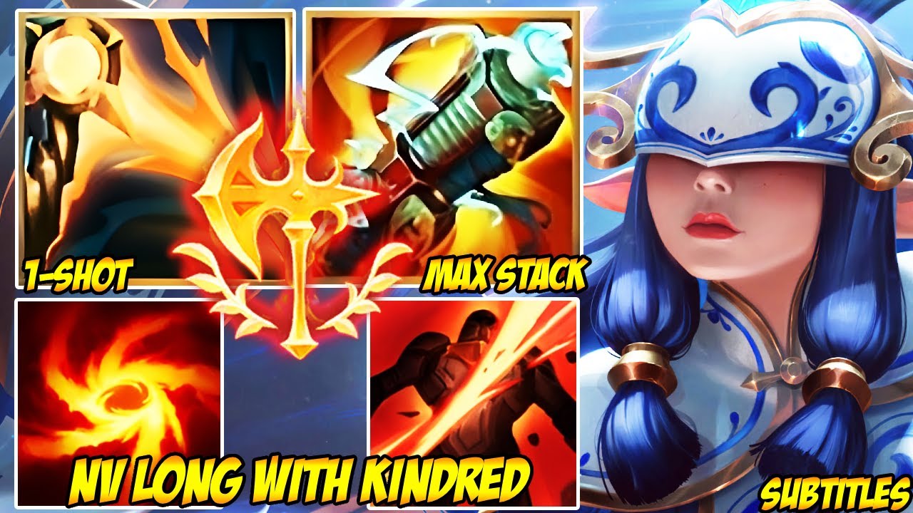 WILD RIFT CHINA NV LONG WITH KINDRED - THEY LET HIM STACK MARKS... GG