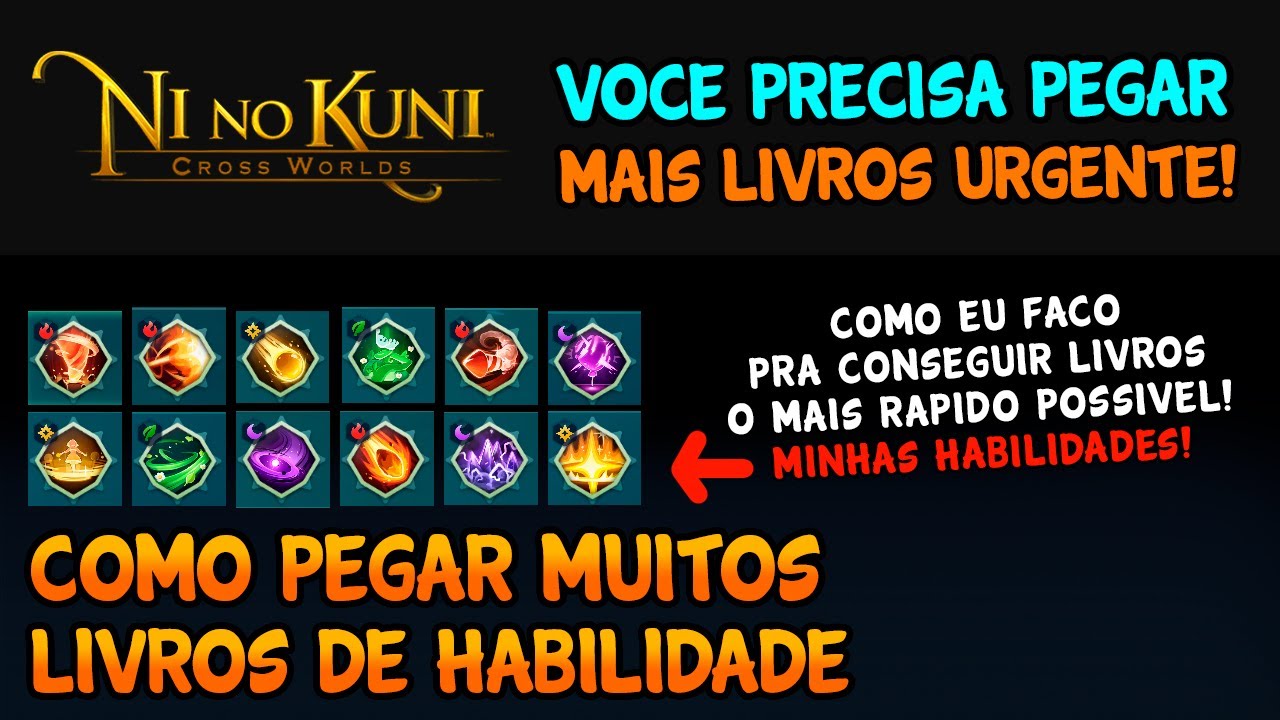COMO PEGAR MUITOS LIVROS DE HABILIDADE NO NI NOKUNI CROSS WORLDS