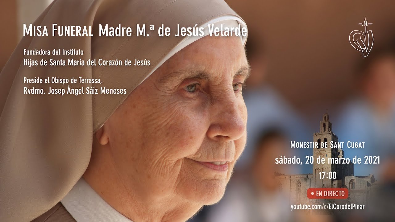 Funeral Madre M.ª de Jesús Velarde - Monestir de Sant Cugat