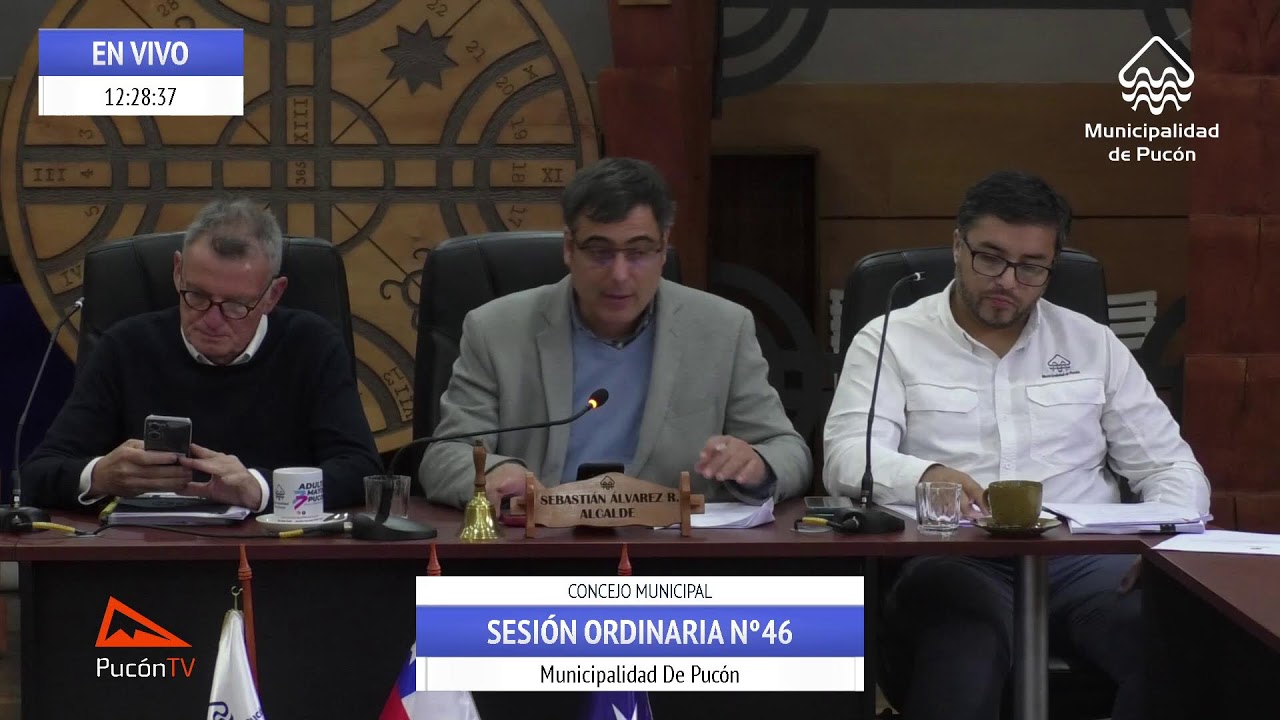 CONCEJO MUNICIPAL DE PUCÓN SESIÓN ORDINARIA N°46 (09-03-2026)