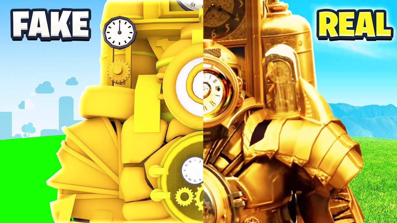I FOUND THE MOST *REALISTIC* TITAN CLOCKMAN MORPHS (ROBLOX SKIBIVERSE ALL UNLOCKED)