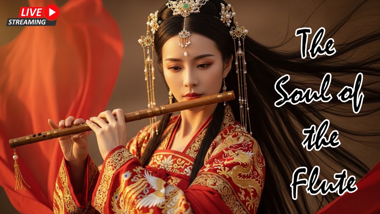 The Soul of Bamboo Flute LIVE 🎋 Traditional Instrumental for Inner Peace 竹笛之魂直播｜内心平静音乐