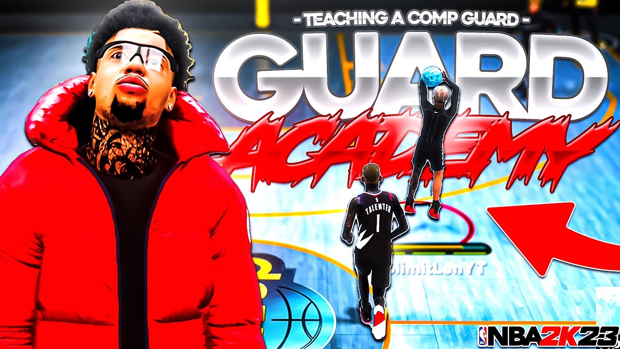 I Took a COMP STAGE PLAYER to GUARD ACADEMY on NBA 2K23! (BEST DRIBBLE MOVES + BEST JUMPSHOT 2K23)