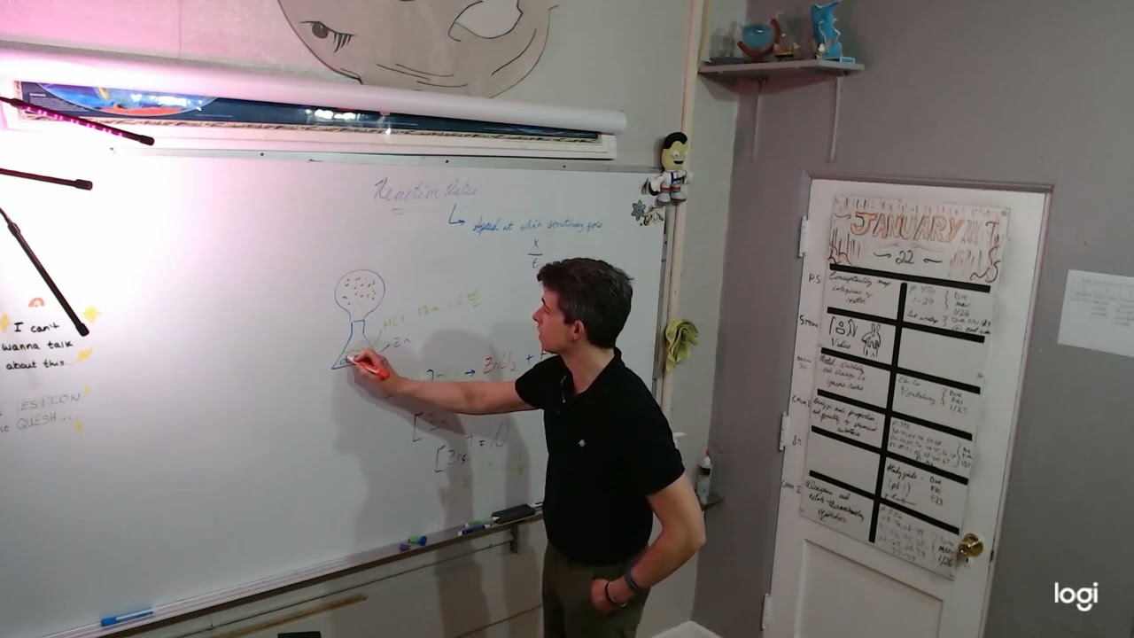 Chemical Reaction Rates and other various concerns - Chemistry II