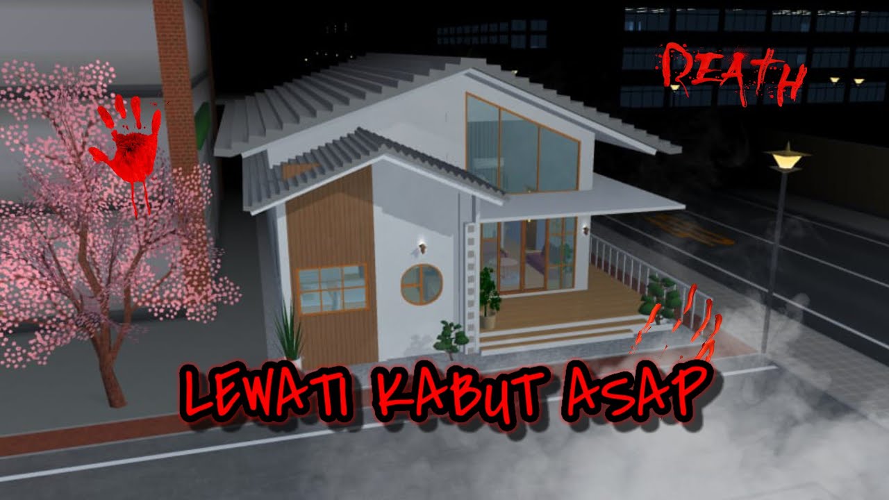 LEWATI KABUT ASAP || HORROR MOVIE SAKURA SCHOOL SIMULATOR 