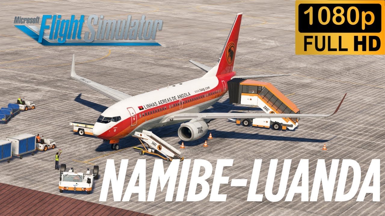 BUTTER LANDING NAMIBE-LUANDA TAAG | B737